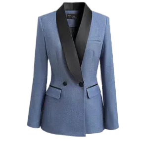 Ice Cold Blazer - Icy Blue