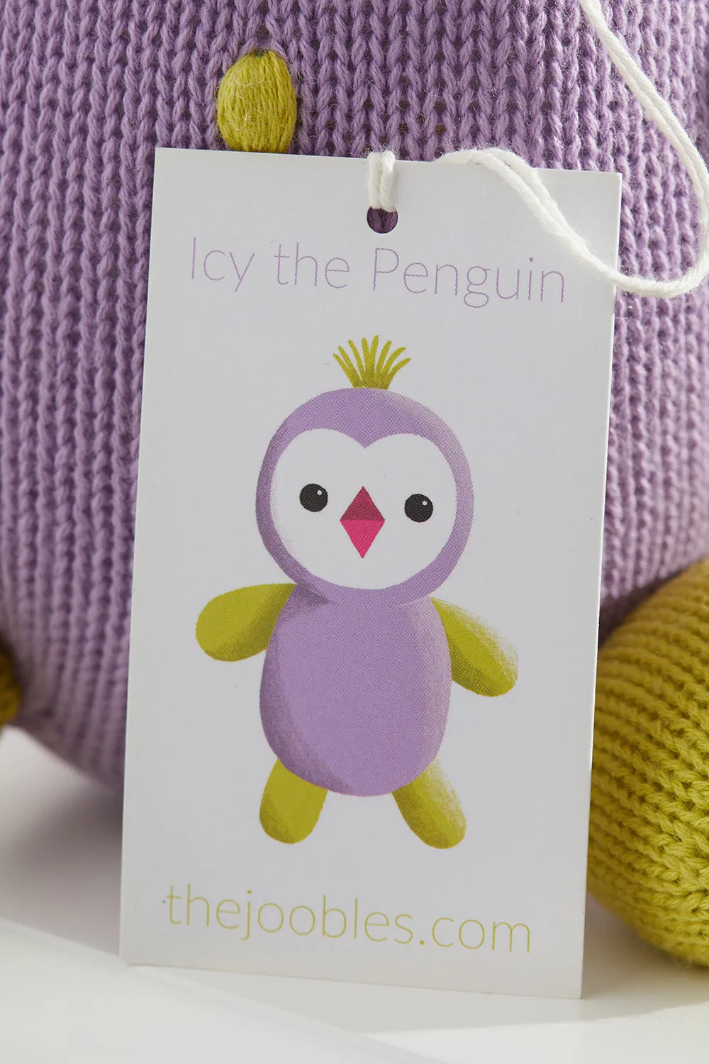 Icy the Penguin - Organic Penguin Stuffed Animal