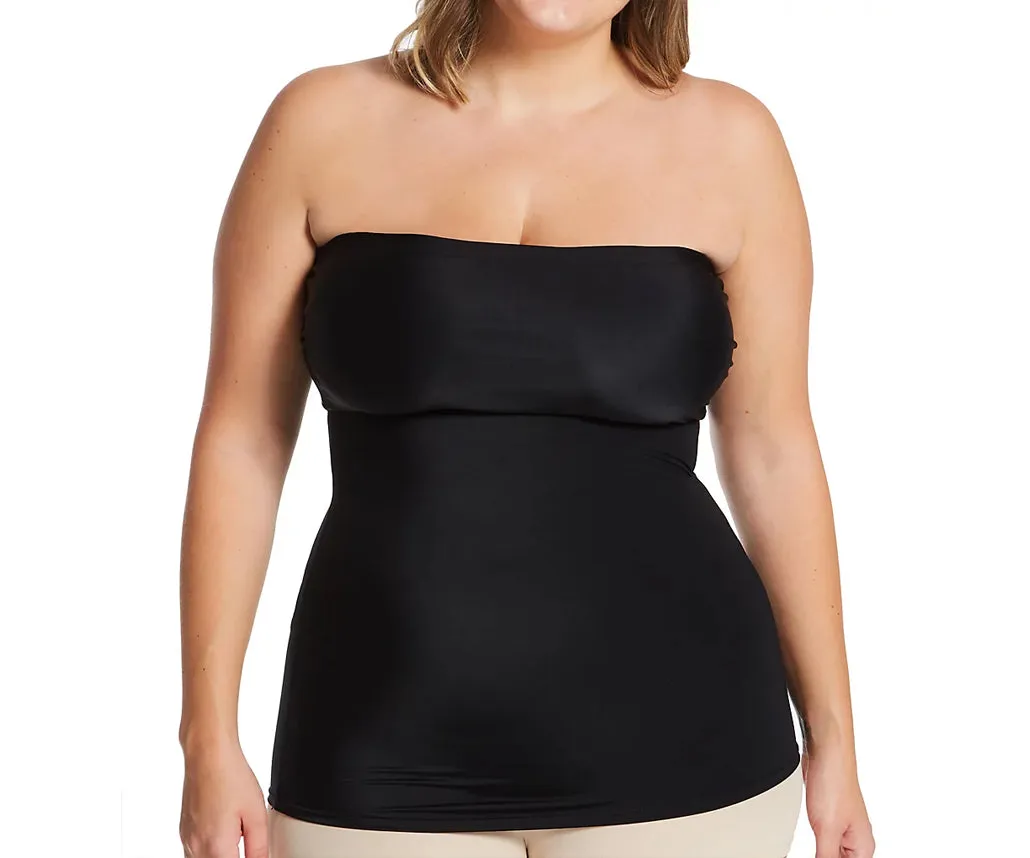 InstantFigure Plus Size Strapless Bandeau Top WBT035C