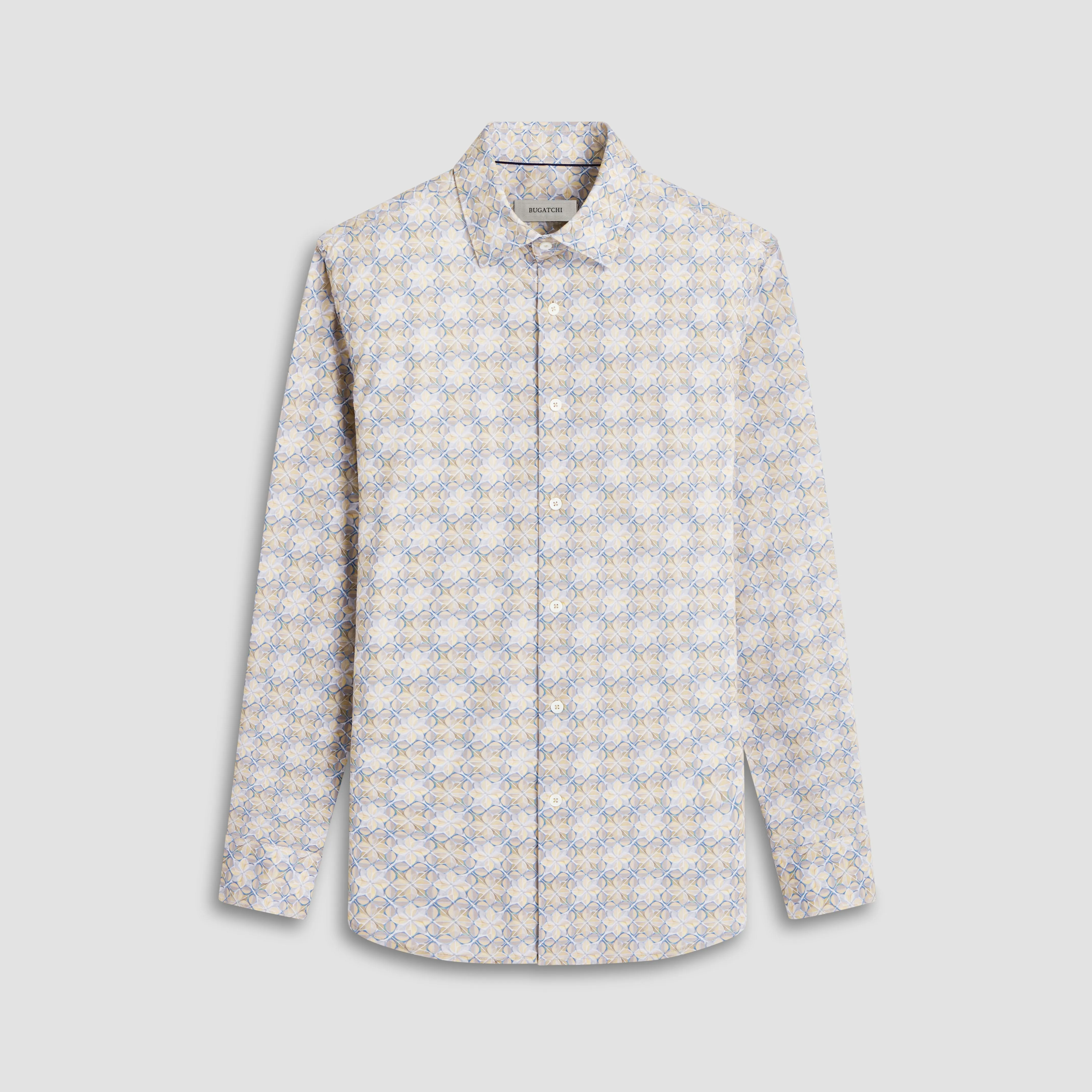 James Geometric Abstract OoohCotton Shirt