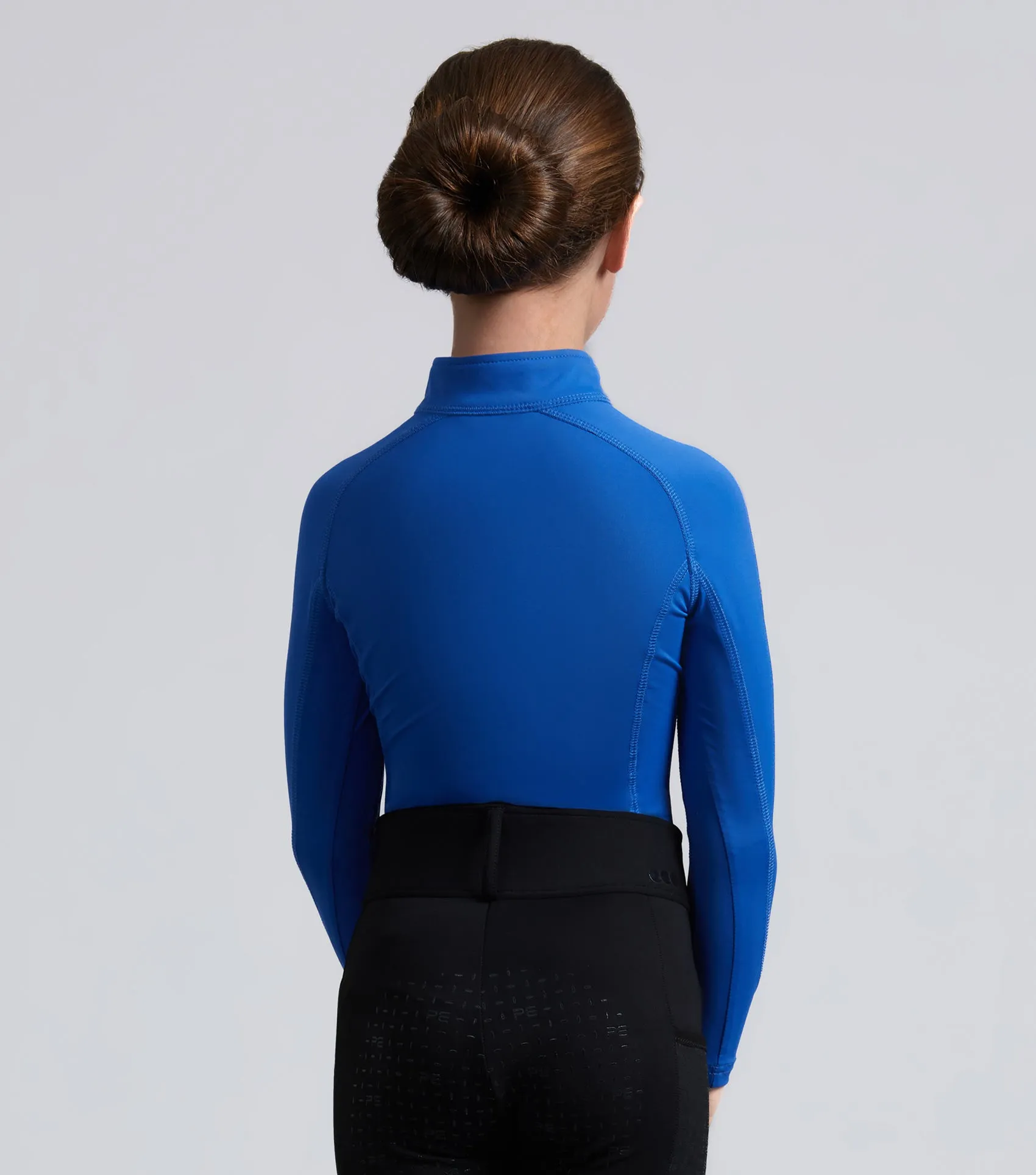 Junior Ombretta Technical Riding Top Royal Blue