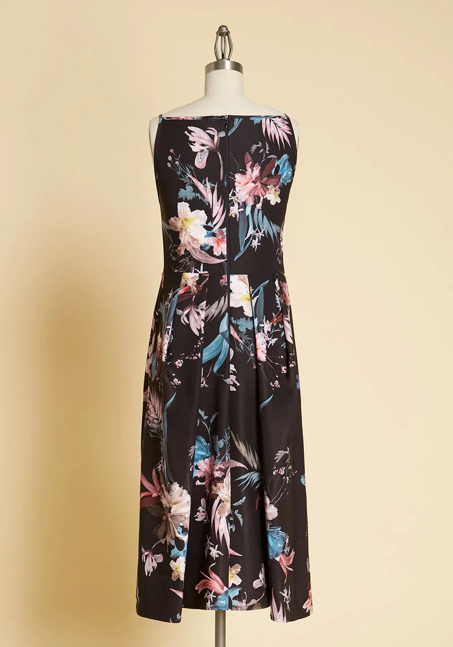 Just the Occasion Midi Dress