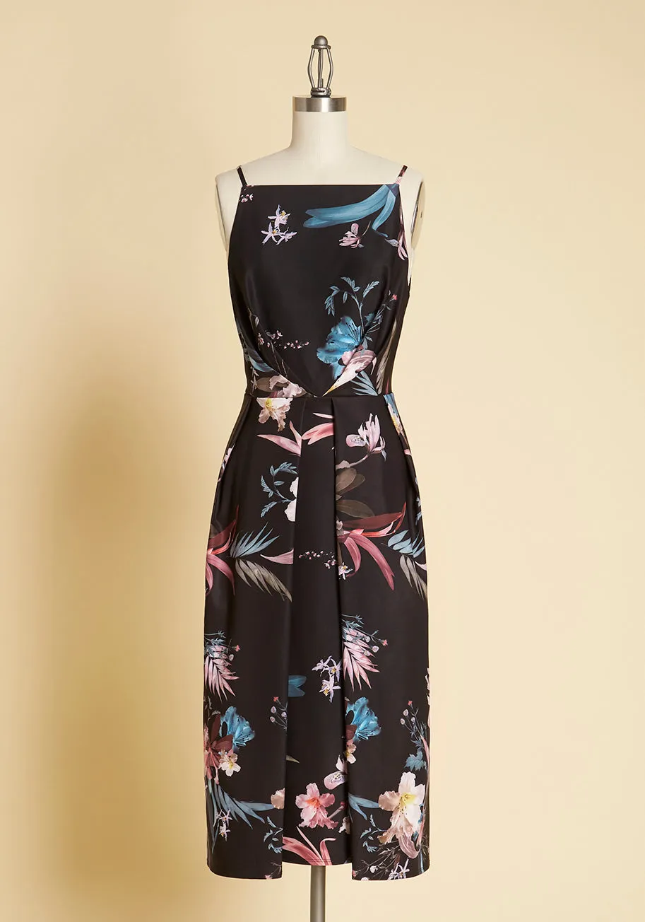 Just the Occasion Midi Dress