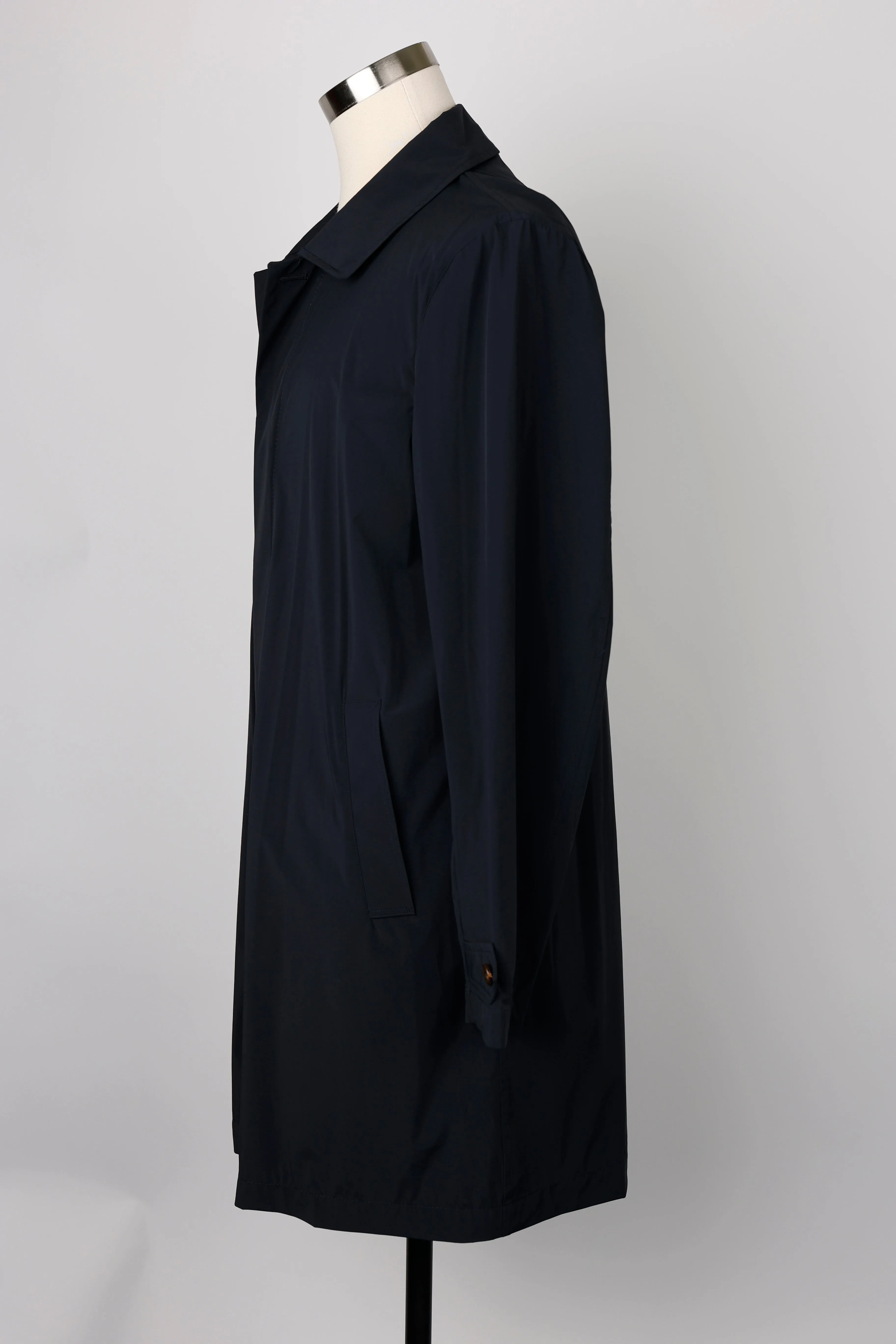 Long Stretch Raincoat