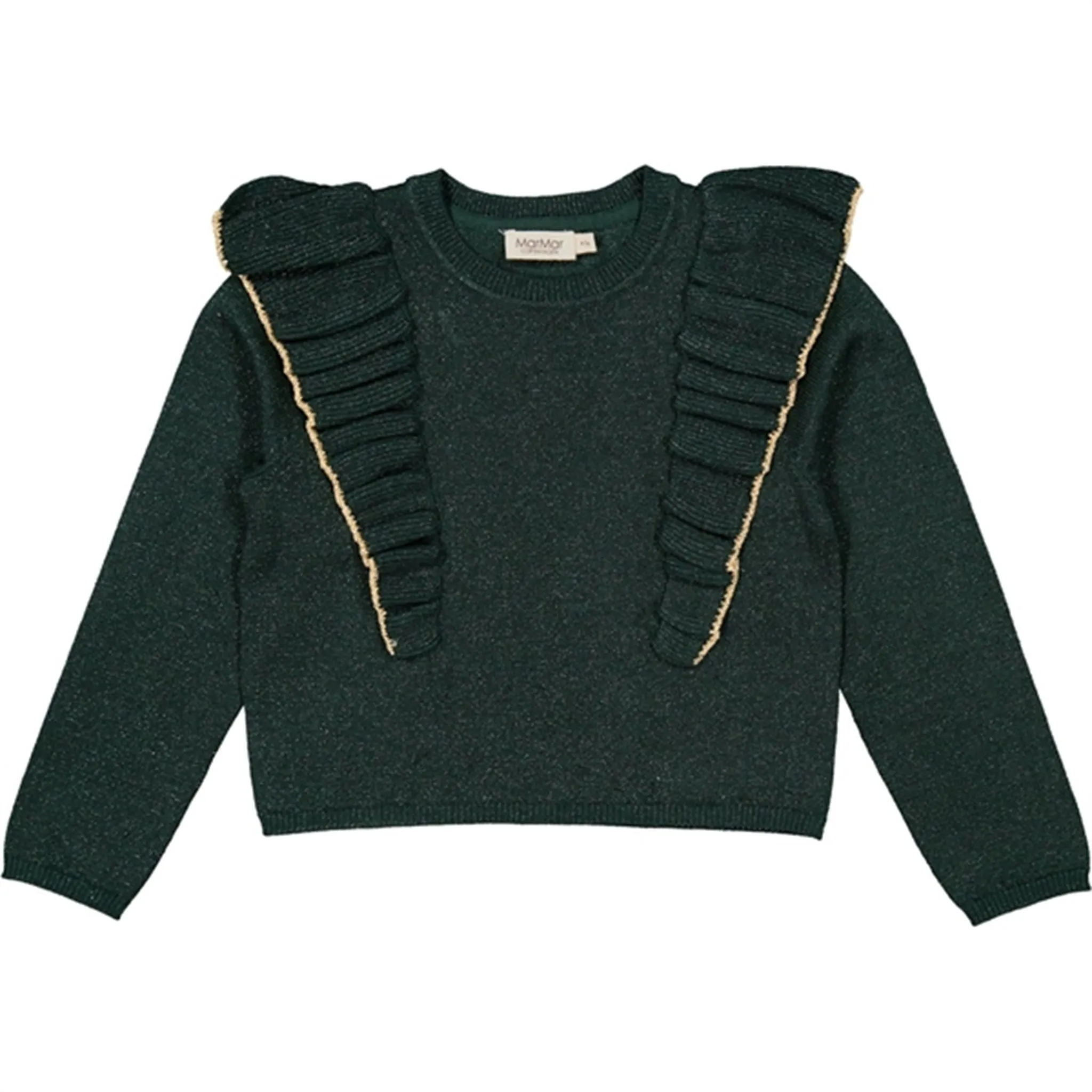 MarMar Dark Leaf Glitter Taya Knit