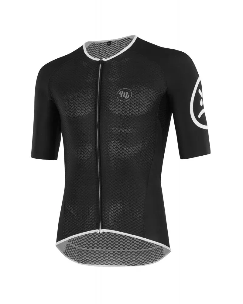 MB Wear Maglia Ultralight Jersey - Smile Nero Black