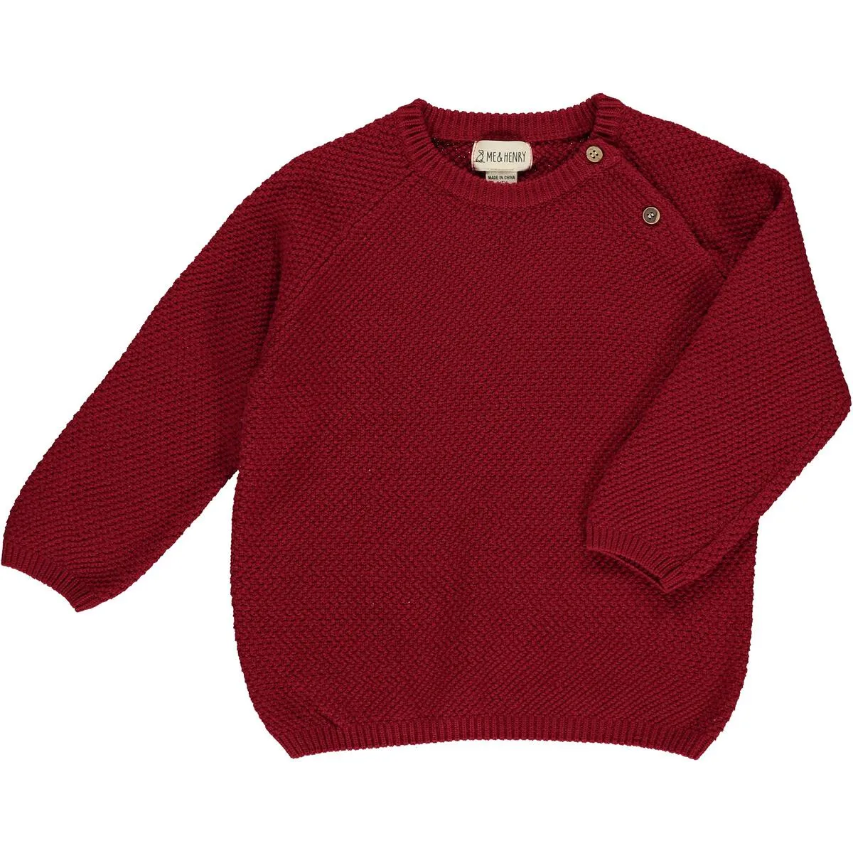 Me & Henry Roan Sweater - Red