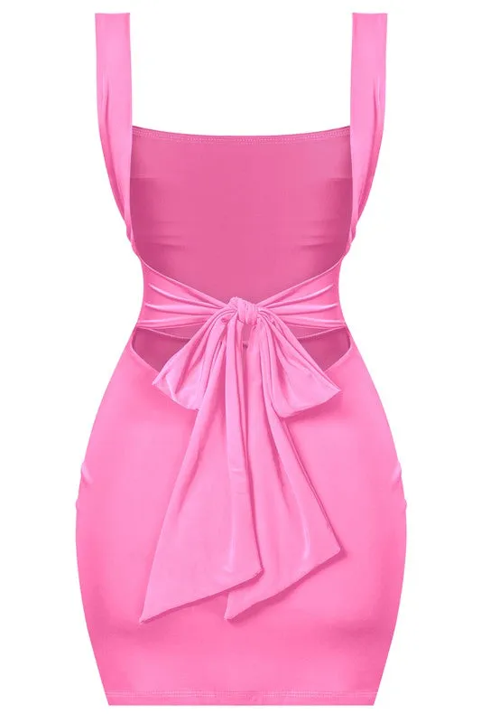 Melissa dress (Hot Pink)