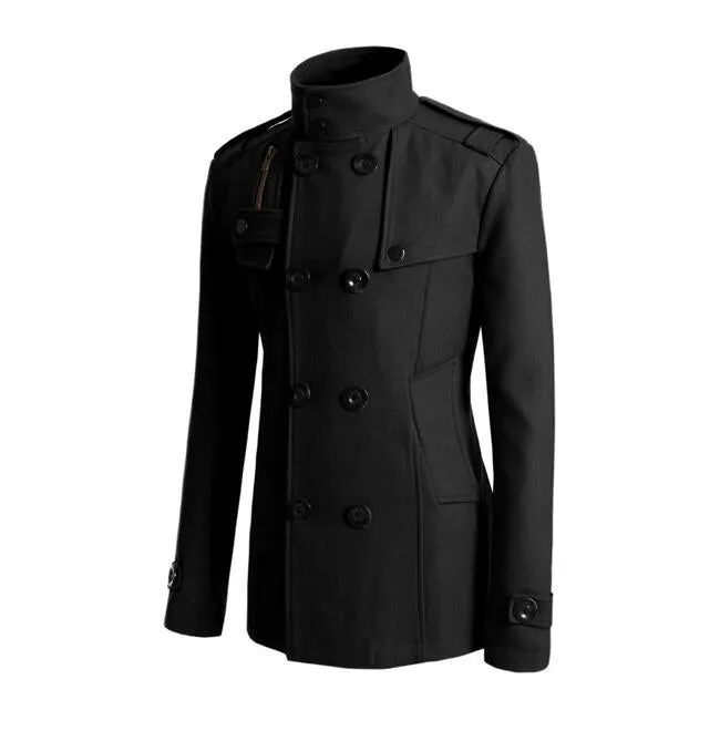 Men's woolen coat