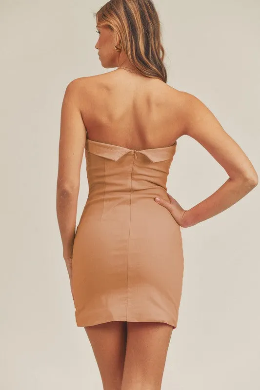 Mia Dress, brown