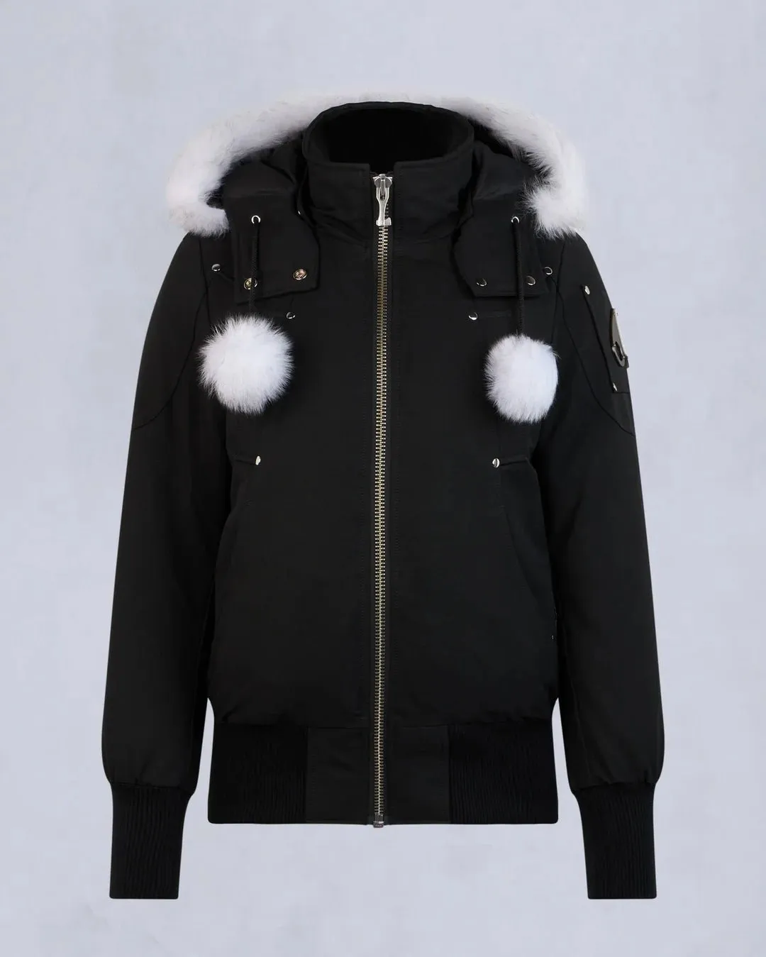 MOOSE KNUCKLES - ORIGINAL DEBBIE BOMBER SHEARLING (pompom) - M32LB002S