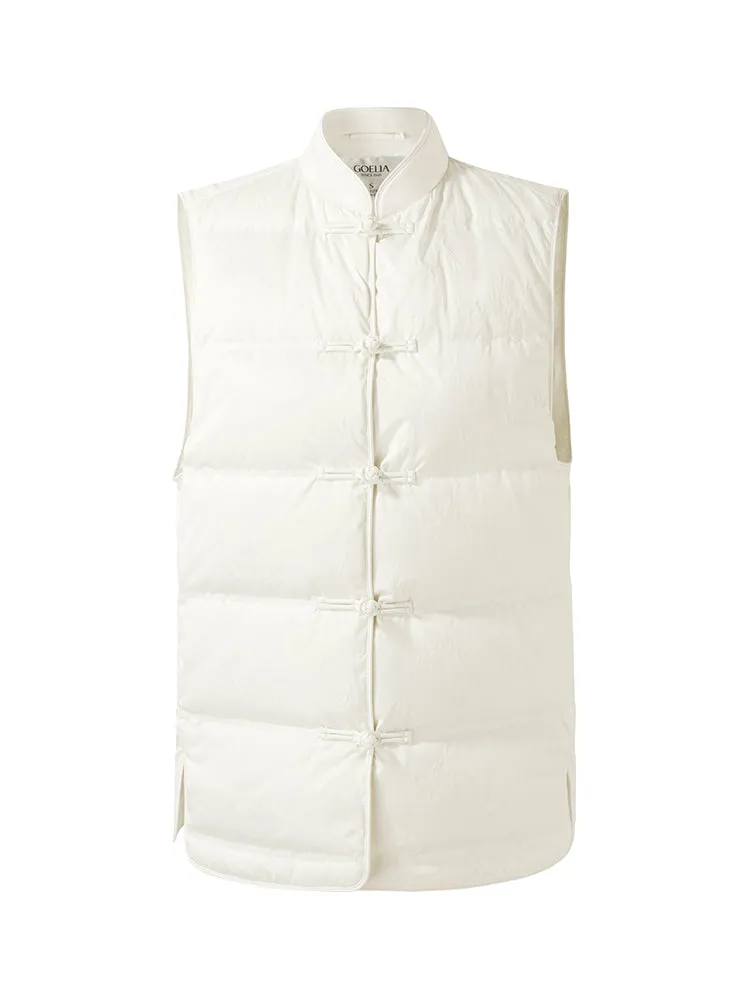 New Chinese-Style Goose Down Vest