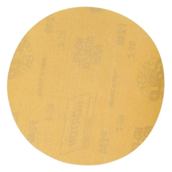 Norton® Gold Reserve™ 06236 A296 Series NorGrip Sanding Disc, 6 in, P80 Grit, Aluminum Oxide