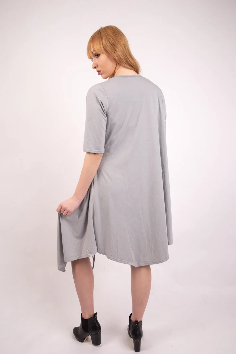 Oversized Top with Draw string