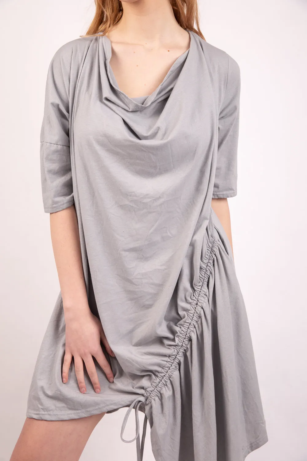 Oversized Top with Draw string