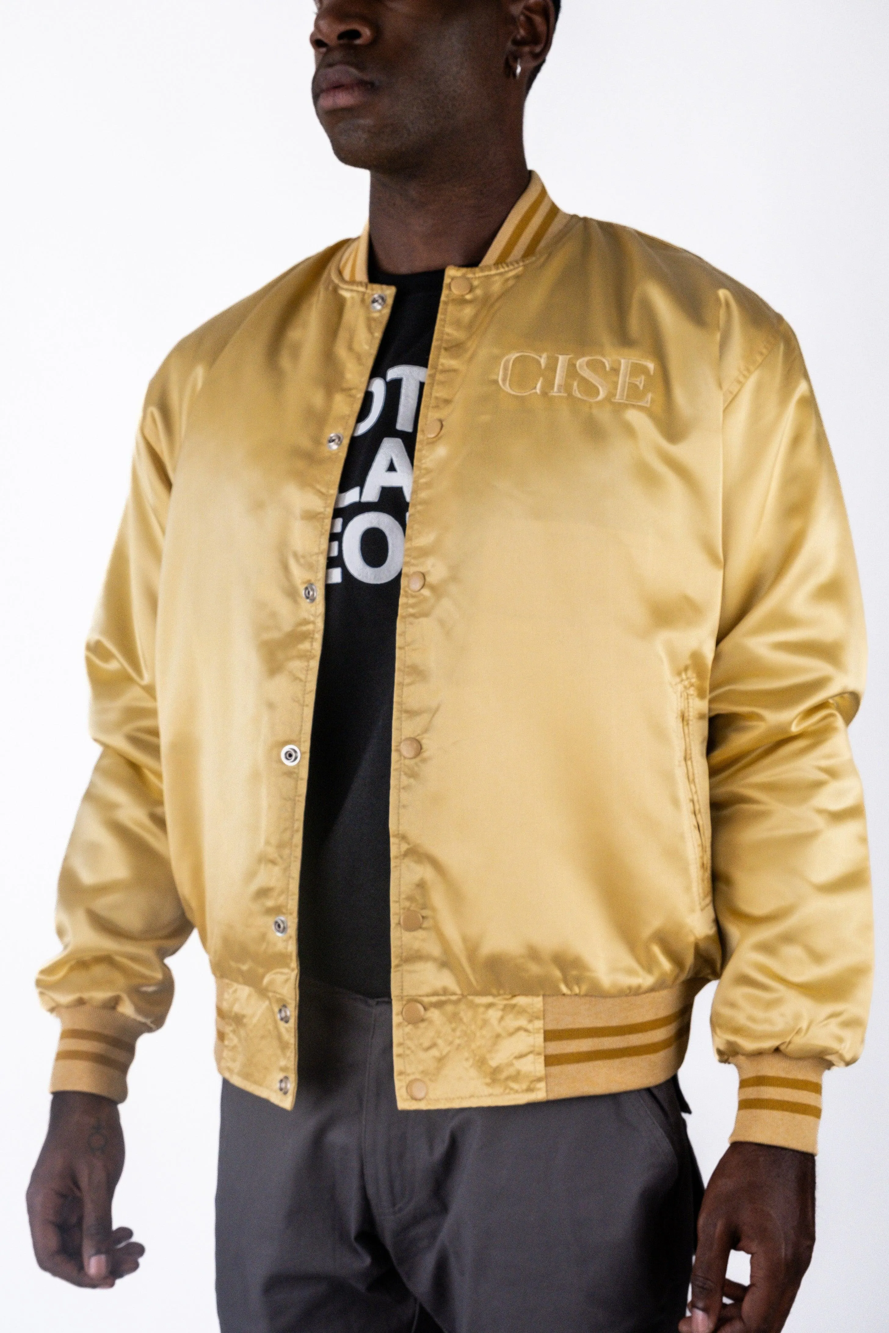 PBW - Varsity Jersey Jacket (Gold)