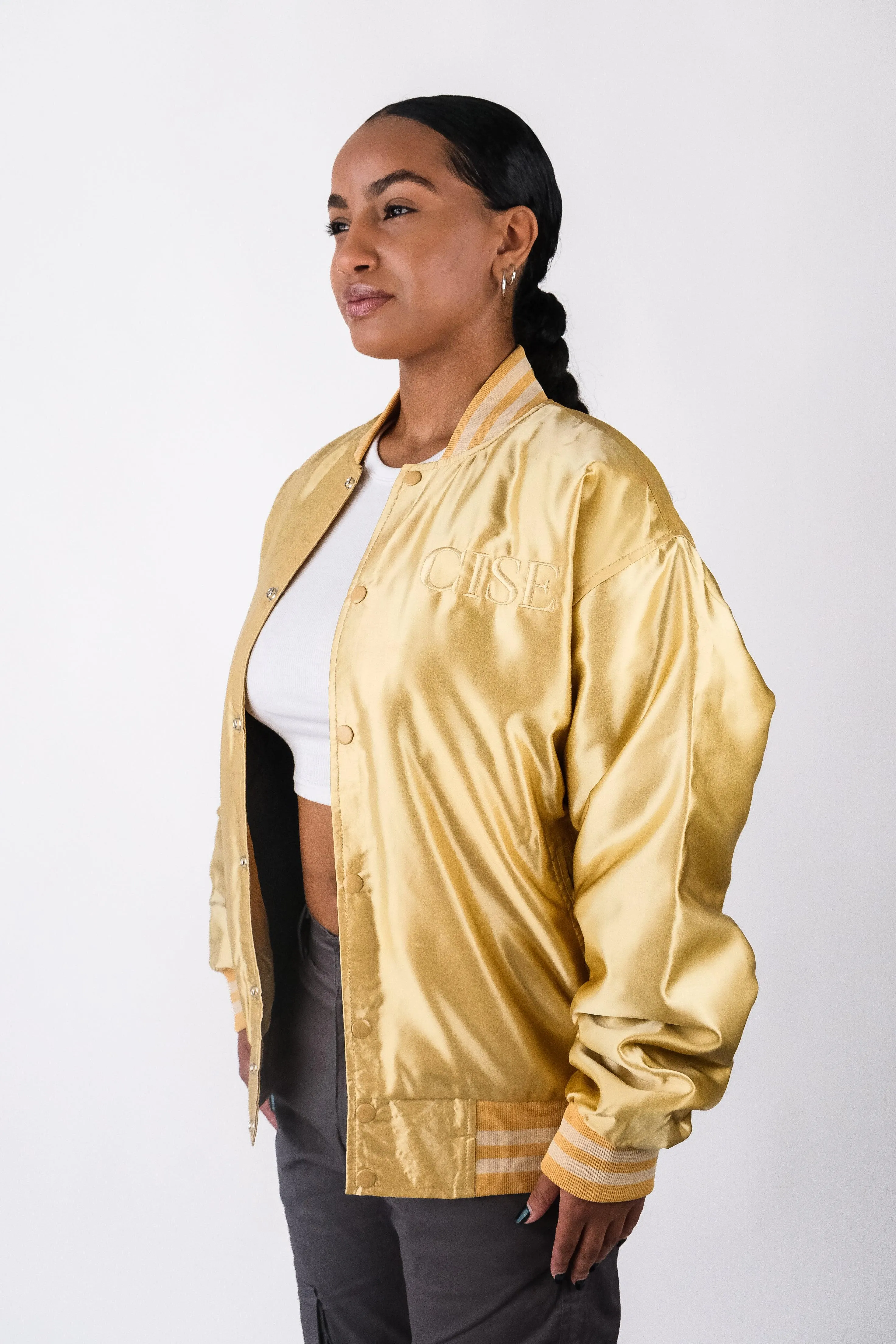 PBW - Varsity Jersey Jacket (Gold)