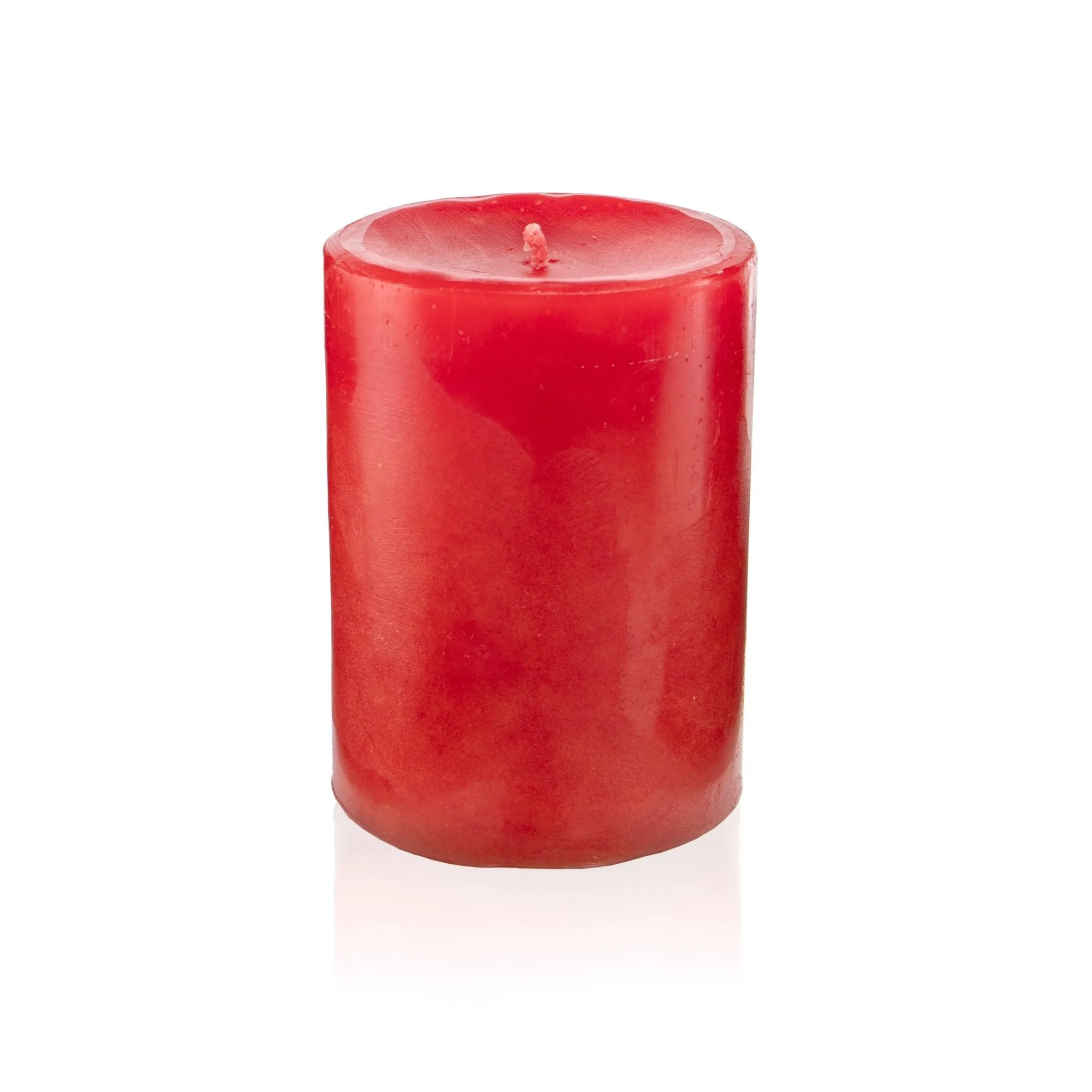 Pier 1 Peppermint Party 3x4 Mottled Pillar Candle