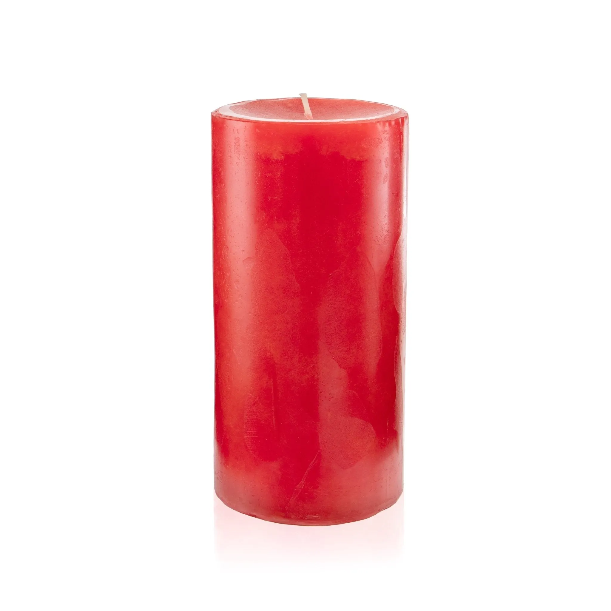 Pier 1 Peppermint Party 3x6 Mottled Pillar Candle