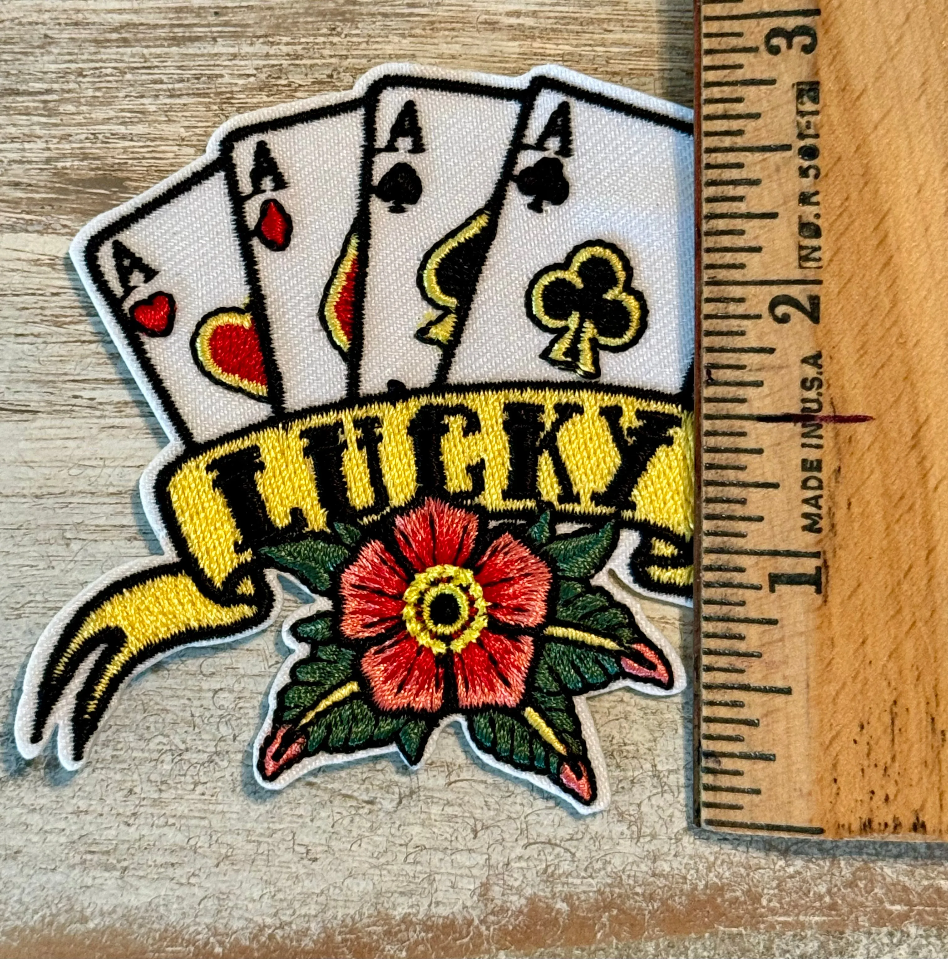 Playing Cards Iron On Patches