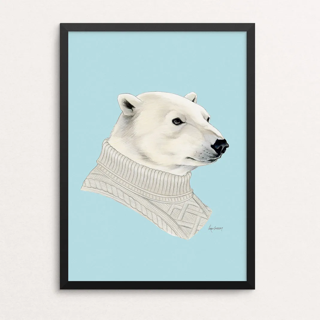 Polar Bear Art Print