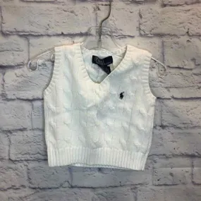 Polo Ralph Lauren White Size 9 Months Boys Vest