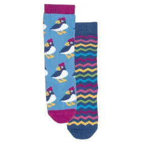 Puffling cosy socks