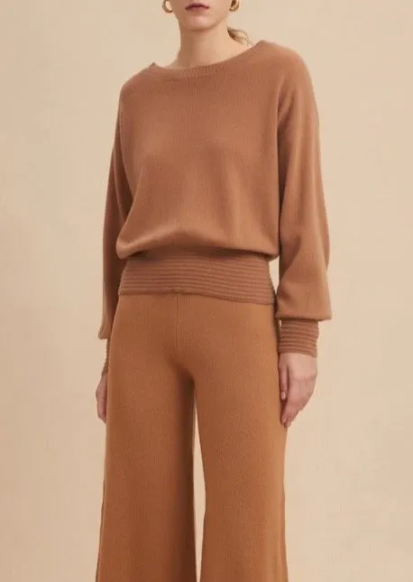 Ramona Crew Neck - Camel