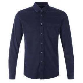 Remus Uomo Needle Cord Shirt in Navy