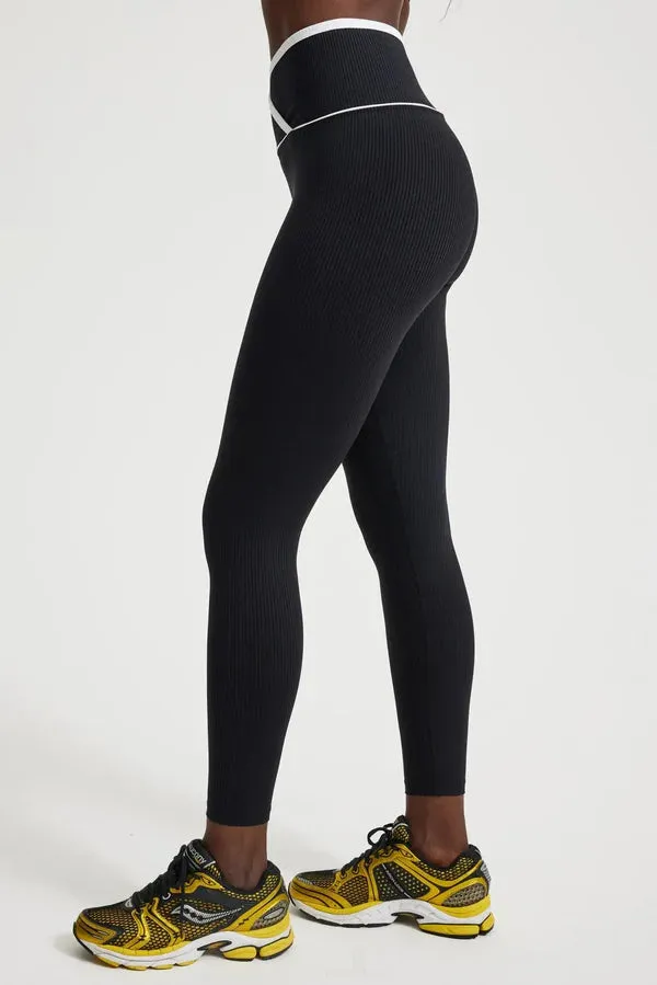 Ribbed Two Tone Veronica Leggings