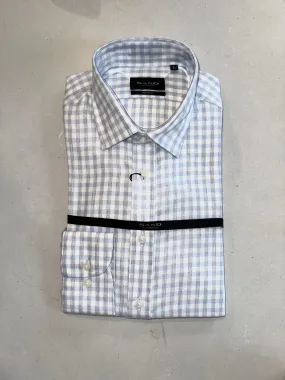 SAND State Gingham Check Camel Blue