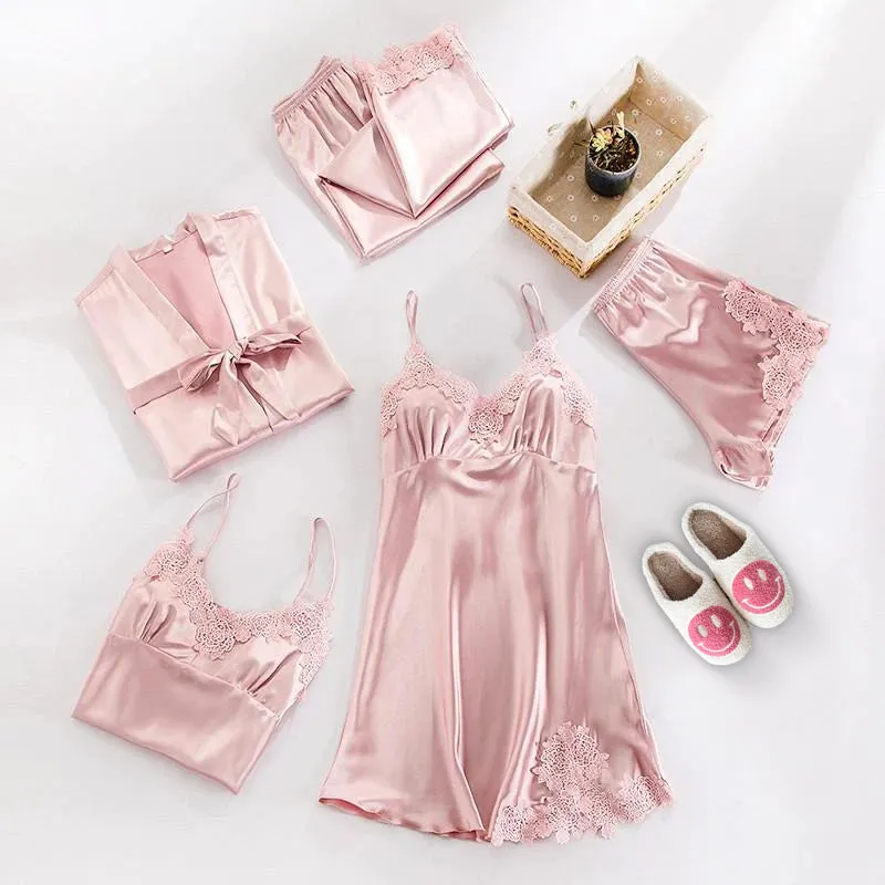 Satin Sleepwear Pajama Set