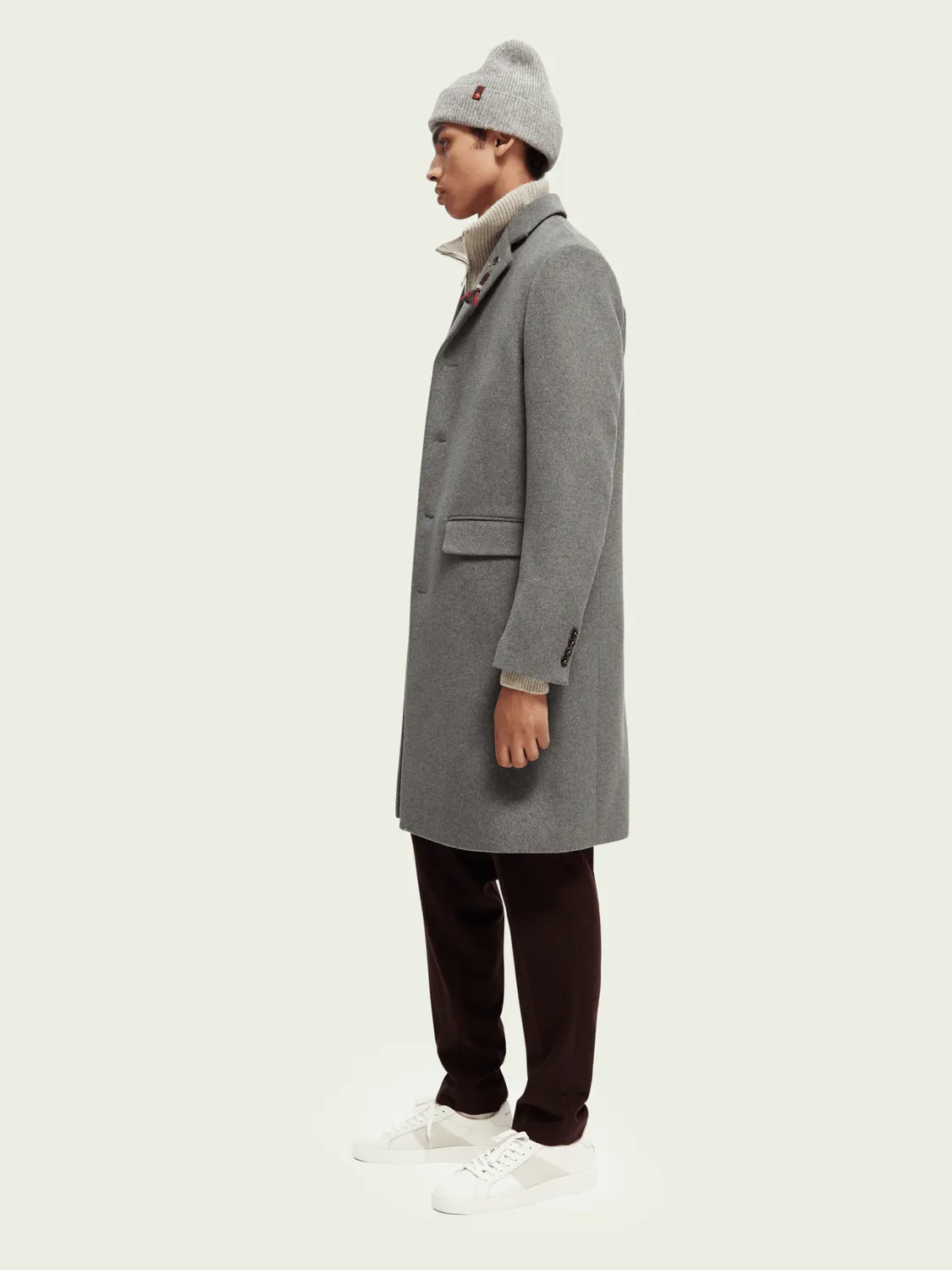 SCOTCH&SODA - Classic Wool - Blend Overcoat - 169110