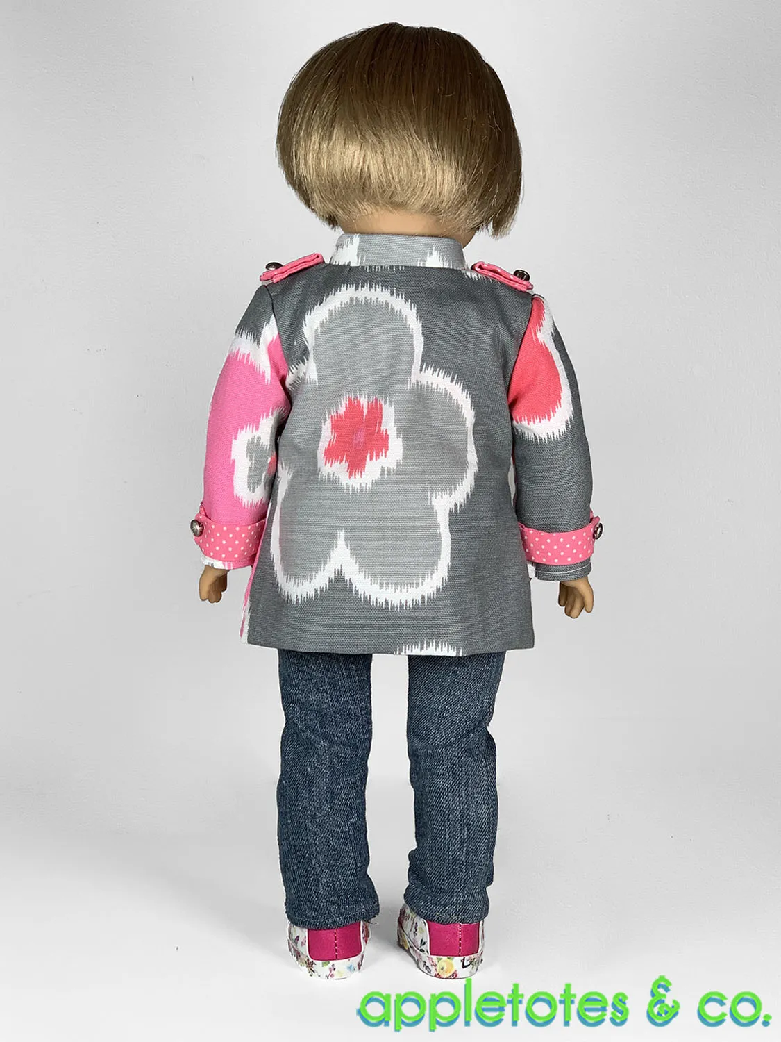 Skye Jacket 18 Inch Doll Sewing Pattern