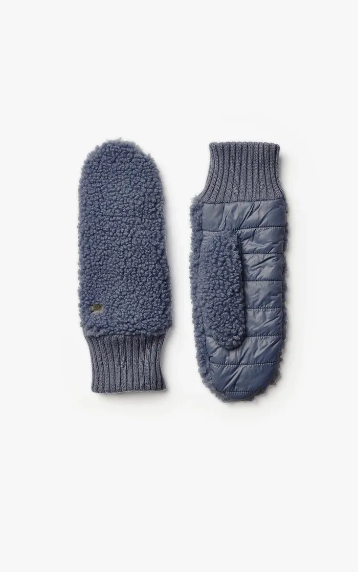 SOIA&KYO ALINA - Sustainable Faux Sherpa Puffer Mittens