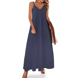 Spaghetti Strap Ankle-Length Dress Long dress Martinique