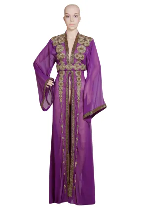 Tea Party Wear Long Jacket Gown