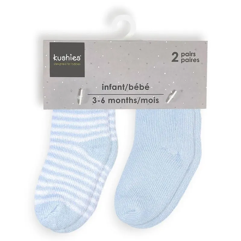 Terry 3-6 Months 2 Pack Socks