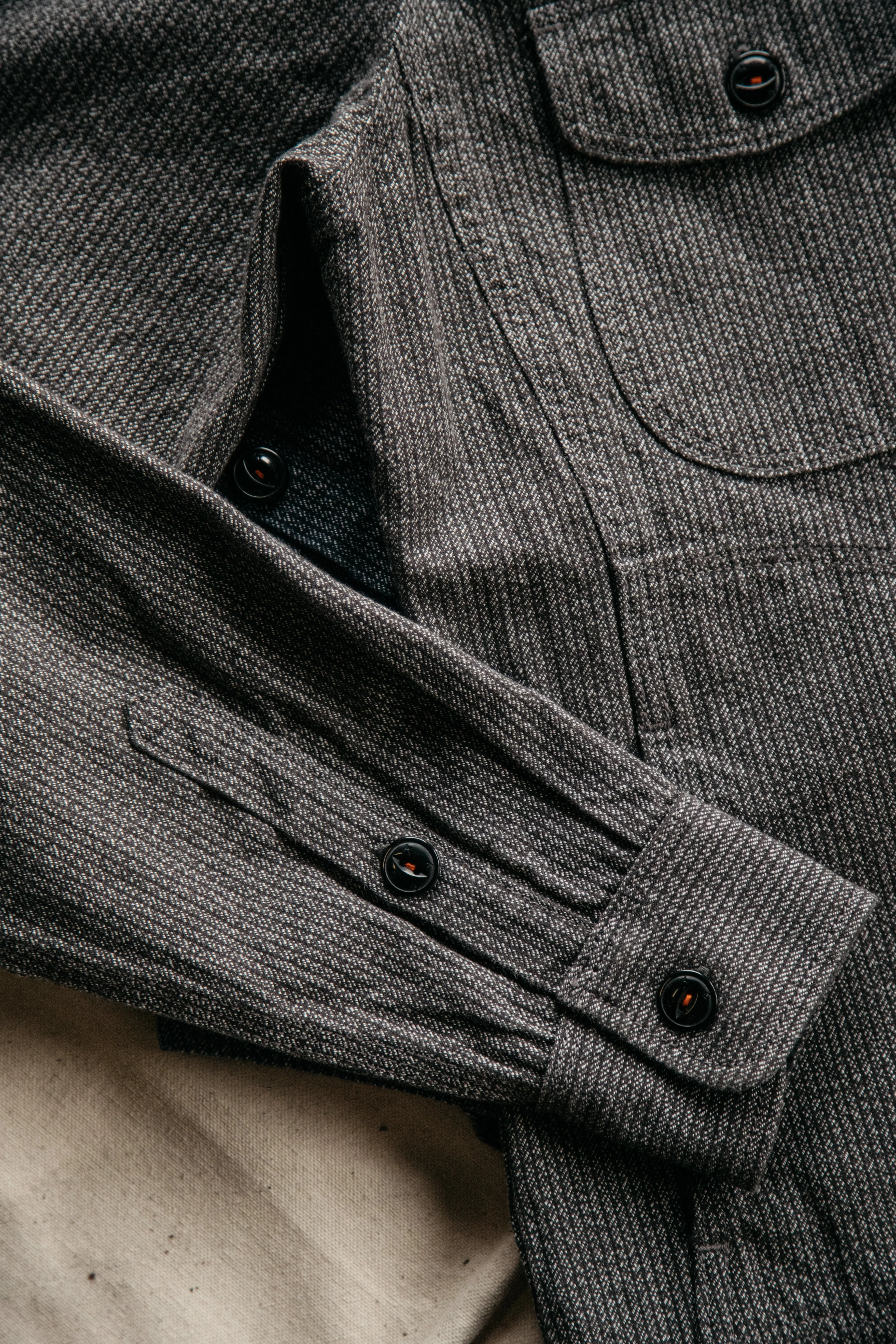 The Anvil Beach Cloth Jacket - Gray