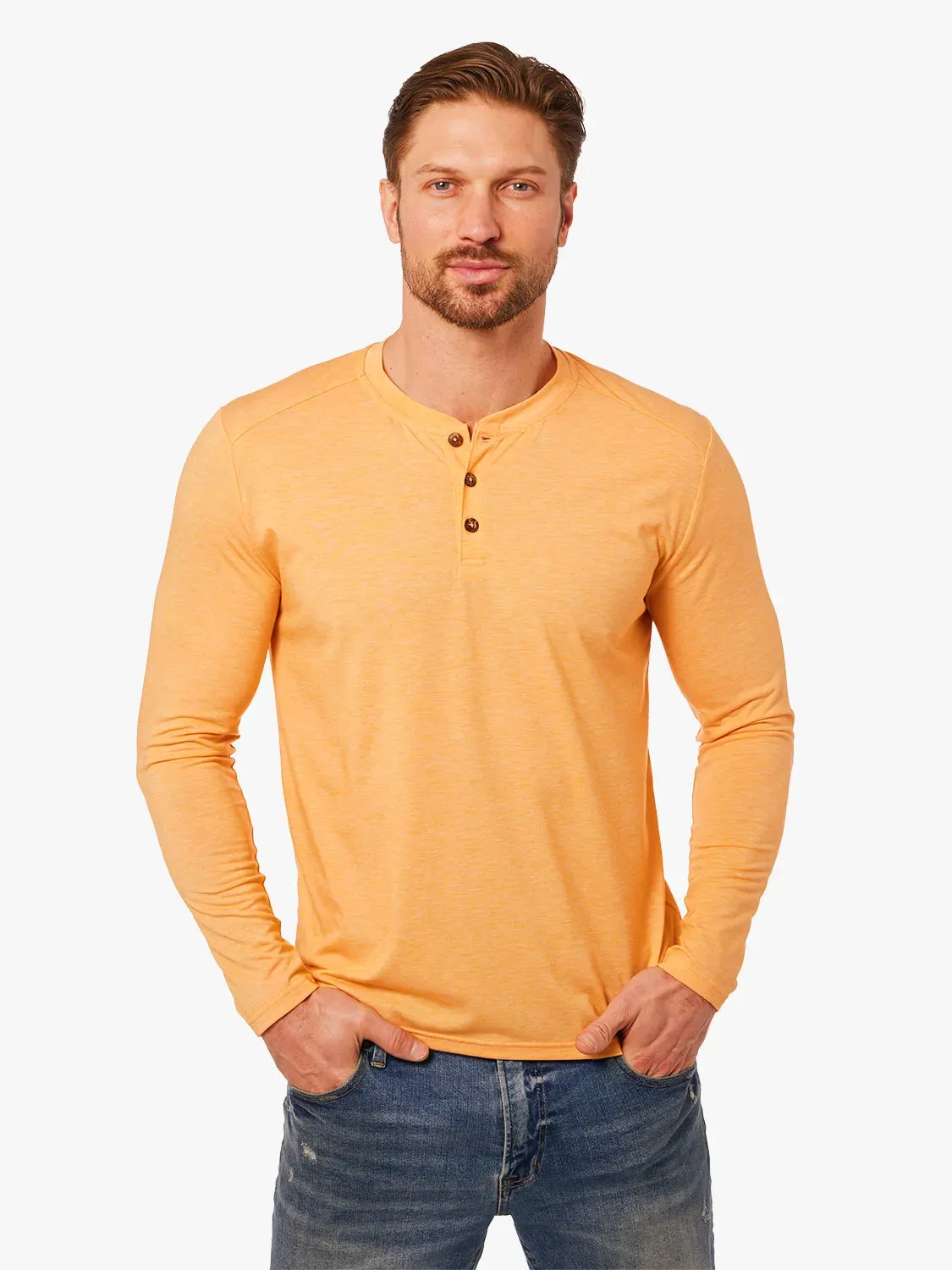 The SeaBreeze Henley | Orange