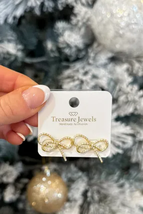 Treasure Jewels Little Bow Stud Earrings