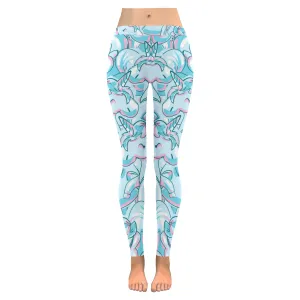 Unicorn Women's Low Rise Leggings (Invisible Stitch)