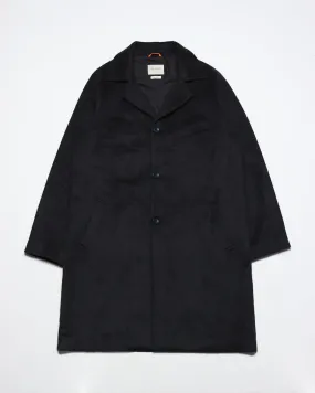 Vico Coat - Black Brushed Pile