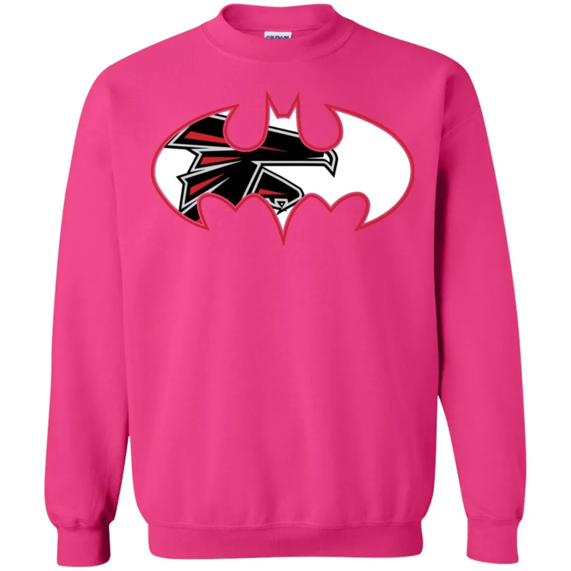 We Are The Atlanta Falcons Batman Nfl Mashup Crewneck Pullover Sweatshirt