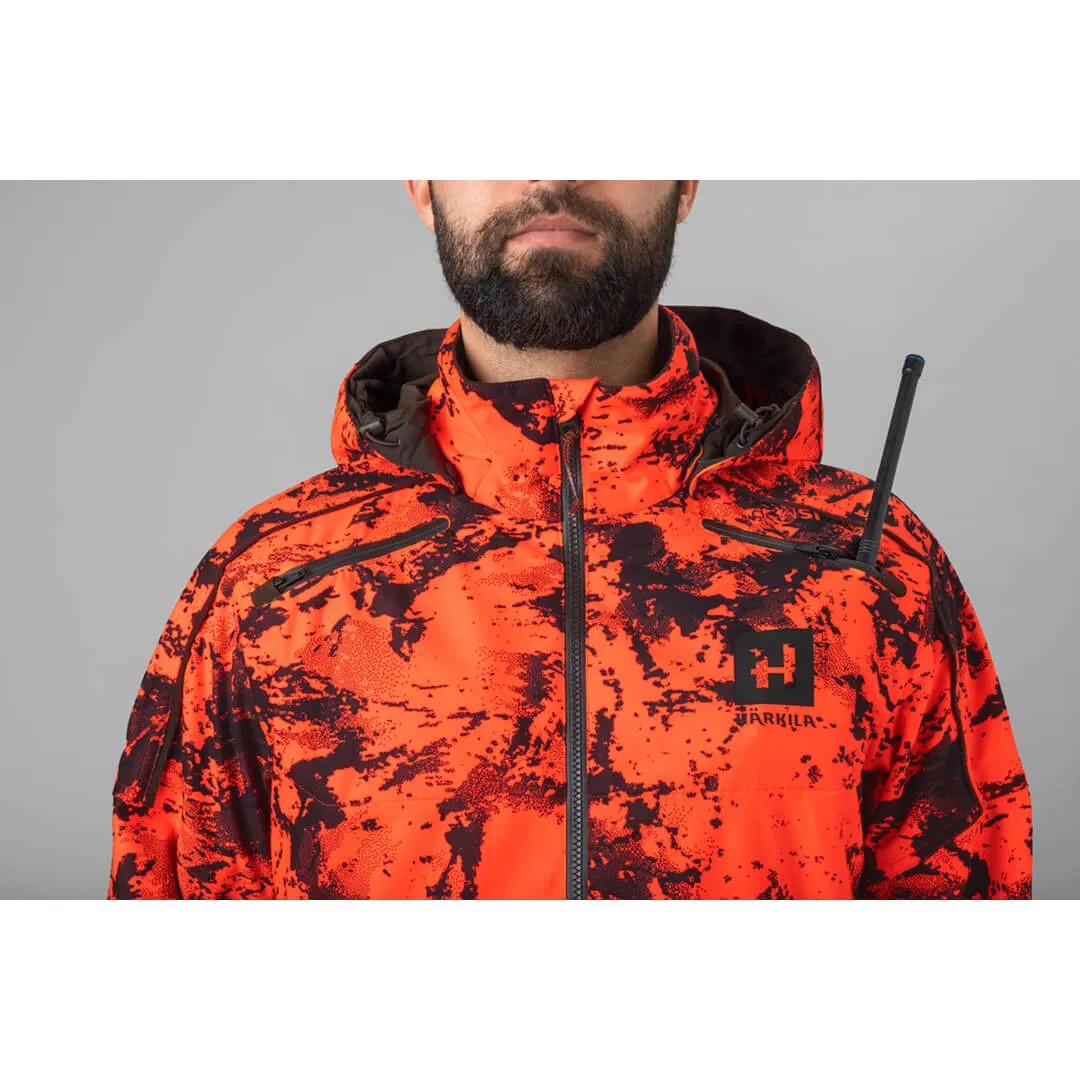 Wildboar Pro Camo HWS Jacket - AXIS MSP Orange Blaze by Harkila