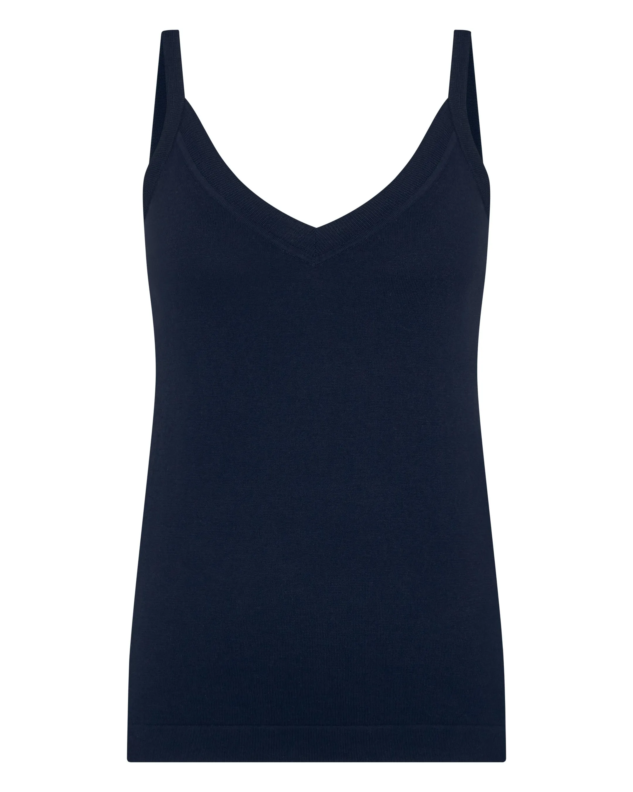 Women's Cotton Cashmere Camisole Navy Blue