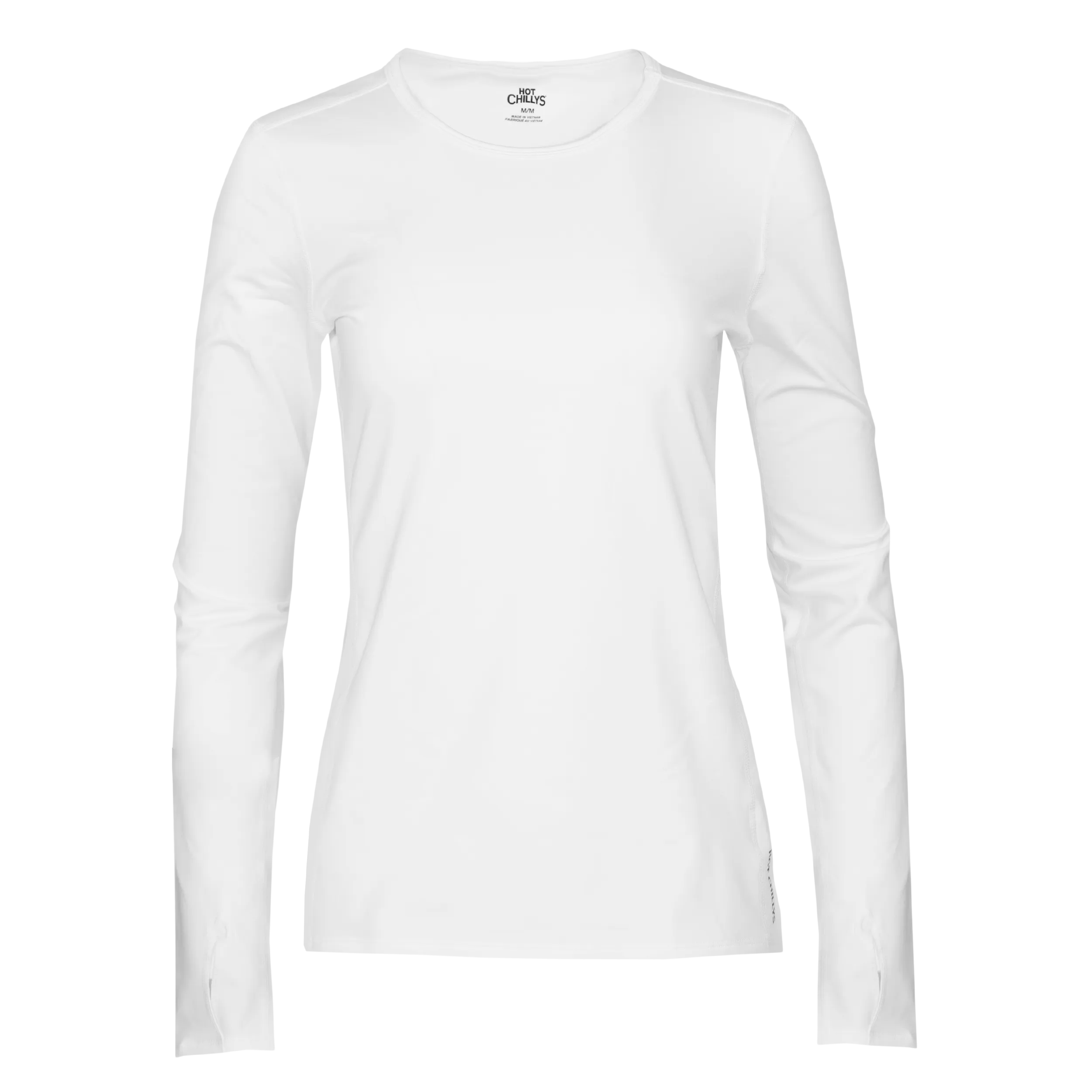 Women's Micro-Elite Chamois Crewneck - White