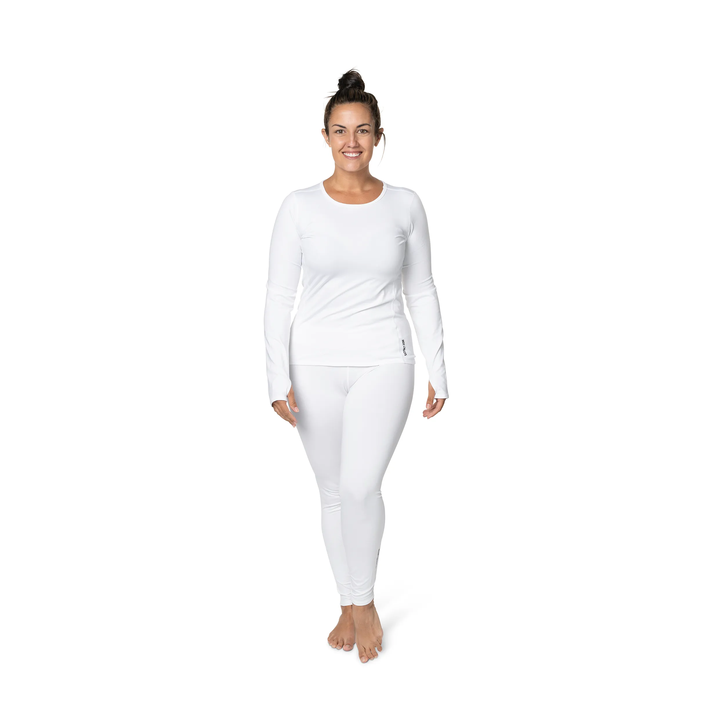 Women's Micro-Elite Chamois Crewneck - White